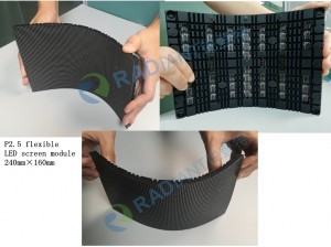 Módulo LED flexible P2.5