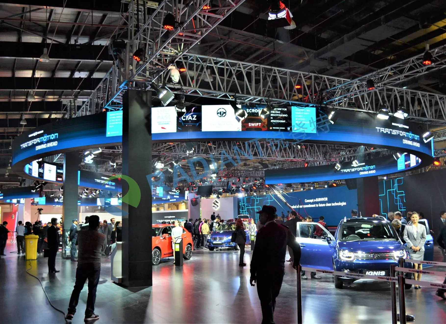 Curved LED Screen