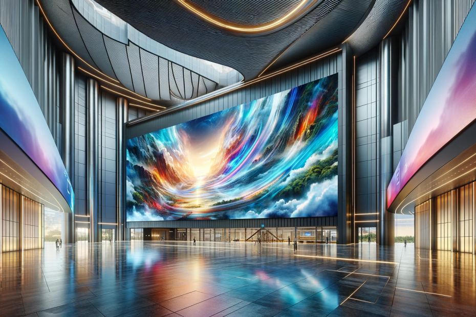 giant LED screen